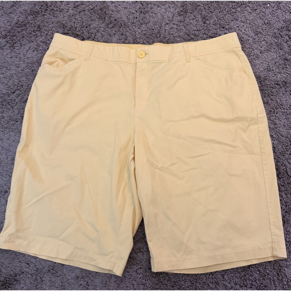 Cj Banks 22w Shorts Yellow‎ Nwot